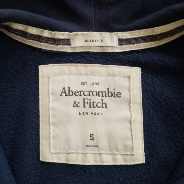 Abercrombie&Fitch(アバクロンビーアンドフィッチ)のAbercrombie&Fitch パーカー  S  当時物 メンズのトップス(パーカー)の商品写真