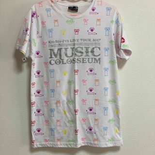 キスマイフットツー(Kis-My-Ft2)のMUSIC COLOSSEUM Tシャツ(アイドルグッズ)