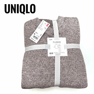 UNIQLO - 【新品タグ付き】UNIQLO フリースセット　M ブラウン　モックネック　長袖