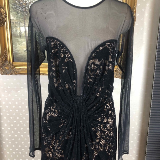 TADASHI SHOJI - 新品☆ TADASHI SHOJI サイズM ブラック (T25)の通販 ...