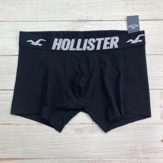 ホリスター(Hollister)の新品【メンズS】★ホリスター★シンプルデザイン！無地ボクサーパンツ/黒/下着(ボクサーパンツ)