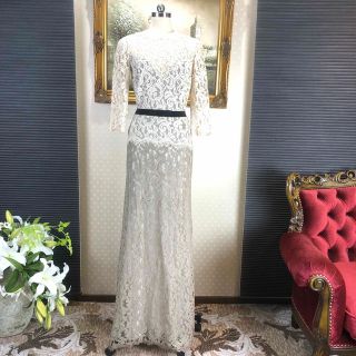 タダシショウジ(TADASHI SHOJI)の美品☆TADASHI SHOJI サイズ2 (T24)(ロングドレス)