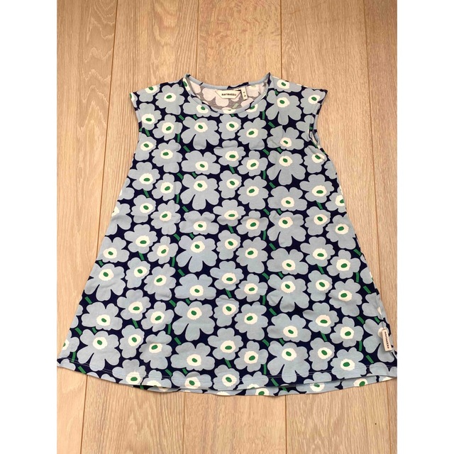 marimekko(マリメッコ)のマリメッコ　キッズ　ウニッコ　ワンピース　100 キッズ/ベビー/マタニティのキッズ服女の子用(90cm~)(ワンピース)の商品写真