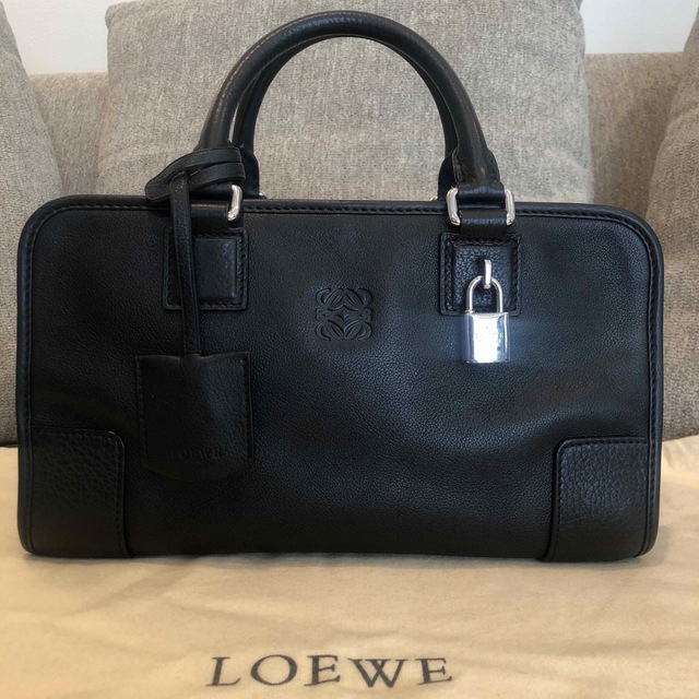 ロエベ LOEWE アマソナ 28 バッグインバッグ　ハンドバッグ レザ