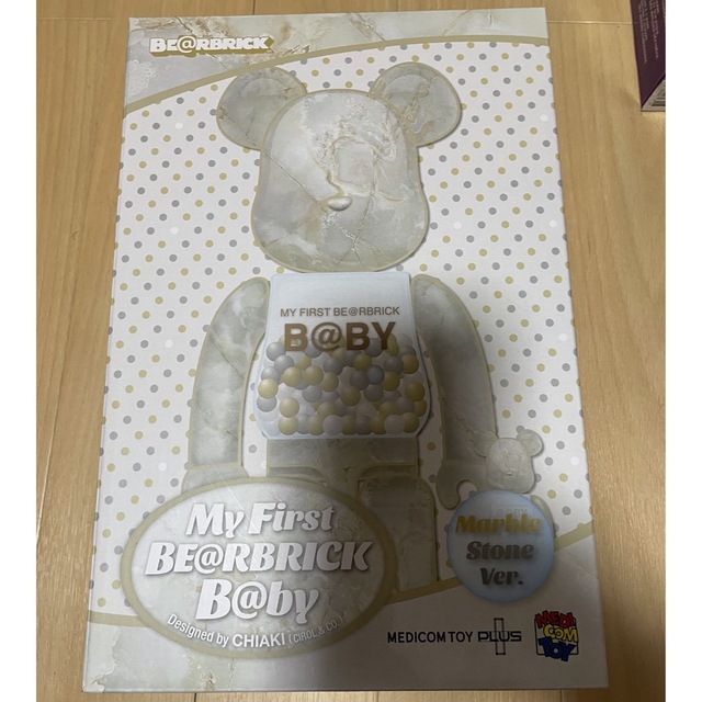 MEDICOM TOY(メディコムトイ)のMY FIRST BE@RBRICK B@BY MARBLE(大理石) ver. エンタメ/ホビーのフィギュア(その他)の商品写真