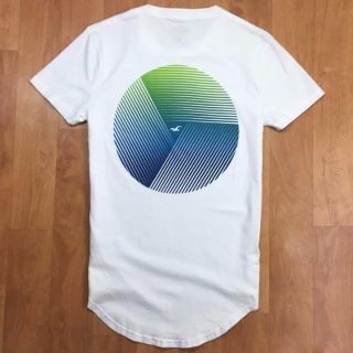 ホリスター(Hollister)の新品【メンズXS】★ホリスター★バックプリント半袖Ｔシャツ/白/背中ロゴ(Tシャツ/カットソー(半袖/袖なし))