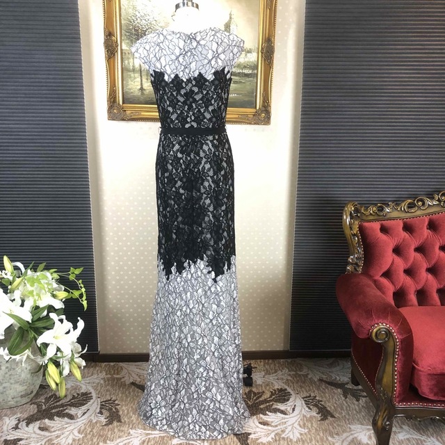 バーゲンで 美品☆TADASHI SHOJI サイズ6 (T20) ロングドレス