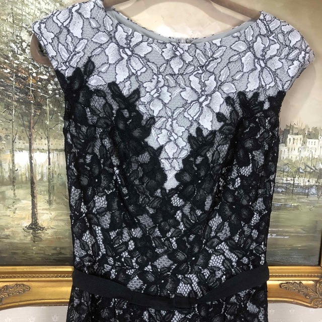 バーゲンで 美品☆TADASHI SHOJI サイズ6 (T20) ロングドレス