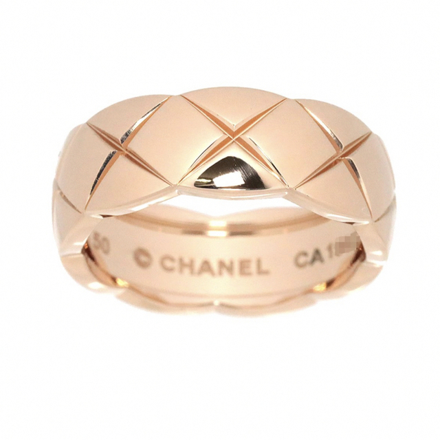 CHANEL(シャネル)のシャネル銀座店購入品CHANEL ココ クラッシュ #50ベージュゴールド  レディースのアクセサリー(リング(指輪))の商品写真