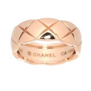 シャネル(CHANEL)のシャネル銀座店購入品CHANEL ココ クラッシュ #50ベージュゴールド (リング(指輪))