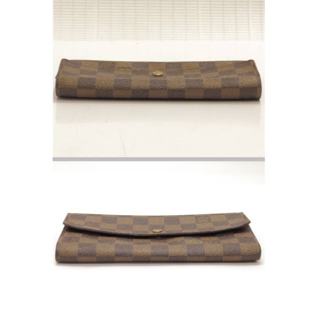 LOUIS VUITTON(ルイヴィトン)のルイヴィトン　ダミエエベヌ　ポルトモネ・カルト・クレディ　長財布　N61724 レディースのファッション小物(財布)の商品写真