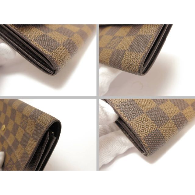 LOUIS VUITTON(ルイヴィトン)のルイヴィトン　ダミエエベヌ　ポルトモネ・カルト・クレディ　長財布　N61724 レディースのファッション小物(財布)の商品写真