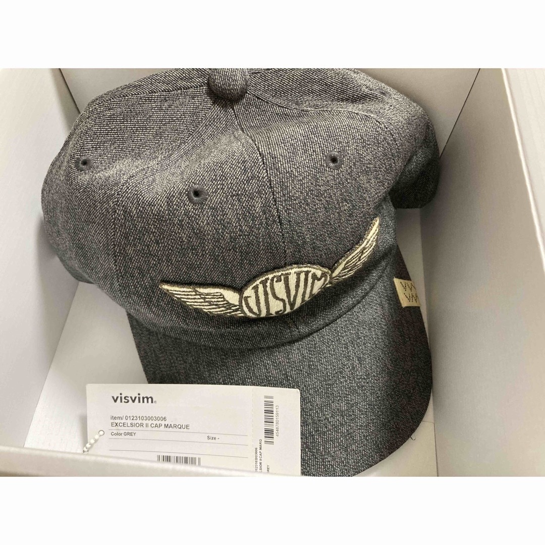 VISVIM - visvim EXCELSIOR II CAP MARQUE GREY新品未使用の通販 VISVIM - visvim EXCELSIOR II CAP MARQUE GREY新品未使用の通販