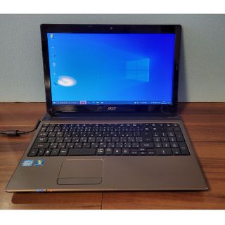 エイサー(Acer)の【中古ノートPC】Acer Aspire 5750(Core i5 2410M)(ノートPC)