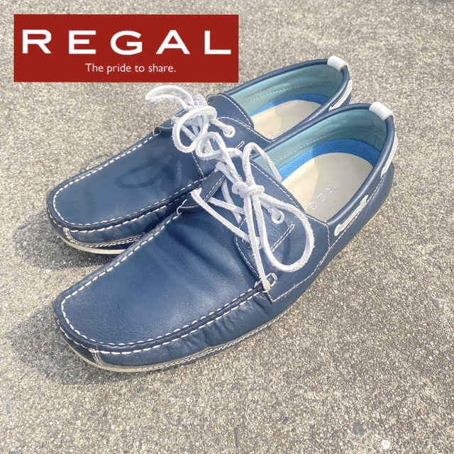 REGAL COUNTRY デッキシューズ モカシンシューズ 26.5cm 靴 デッキ  25