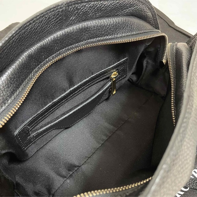 MARCO BIANCHINI(マルコビアンチーニ)のMARCO BIANCHINI ショルダーバッグ　ブラック レディースのバッグ(ショルダーバッグ)の商品写真