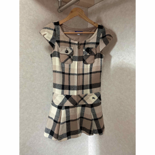BURBERRY BLUE LABEL - BURBERRY ミニワンピース