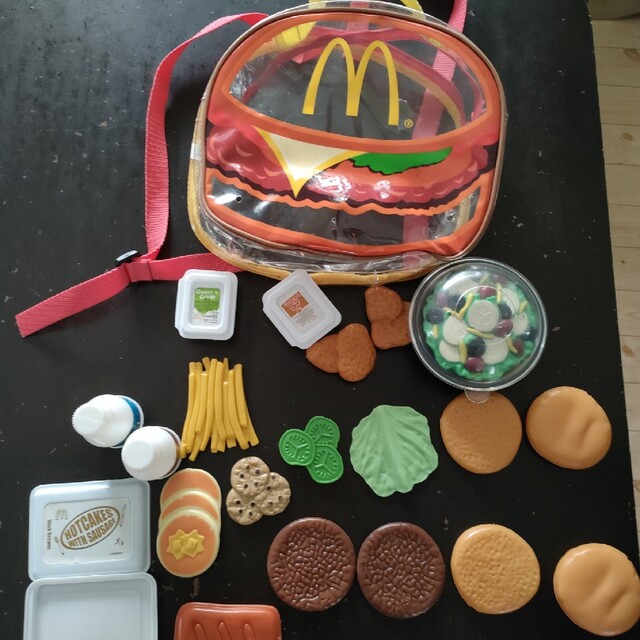 マクドナルド - マクドナルド おままごとセット リュック付の マクドナルド - マクドナルド おままごとセット リュック付の
