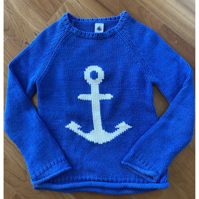 PETIT BATEAU(プチバトー)のプチバトー　ptite bateau セーター　6a 110cm キッズ/ベビー/マタニティのキッズ服男の子用(90cm~)(ニット)の商品写真