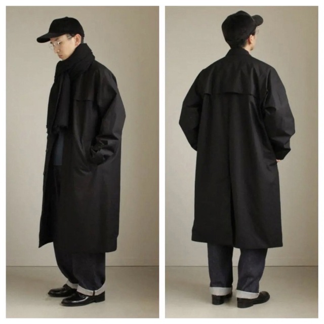 AURALEE【AURALEE】HIGH COUNT BATTING LONG COAT