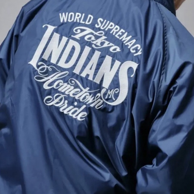 VintageBlueサイズ東京インディアンズ Tokyo Indians W-Breaker Jacket
