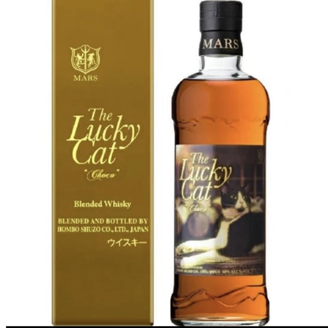 マルス　ザ・ラッキーキャット　チョコ（40度、700ml）