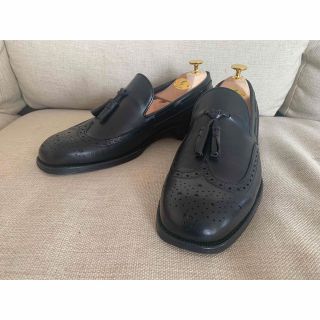 ジョンロブ(JOHN LOBB)の【定価10万円】フラテッリジャコメッティ　タッセルローファー　40(ドレス/ビジネス)