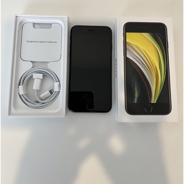 iPhone(アイフォーン)のiPhone SE第2世代 256GB SIM フリー ブラック スマホ/家電/カメラのスマートフォン/携帯電話(スマートフォン本体)の商品写真