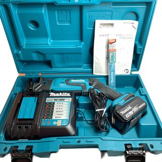 マキタ(Makita)の♭♭MAKITA マキタ 充電式レシプロソー　ブレード付き JR184DRF グリーン 充電器、バッテリー1個付(その他)