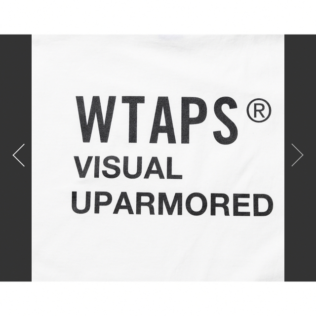 W)taps(ダブルタップス)のWTAPS VISUAL UPARMORED / LS / COTTON XL メンズのトップス(Tシャツ/カットソー(七分/長袖))の商品写真