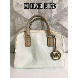 マイケルコース(Michael Kors)のMICHAEL KORS マイケルコース ハンドバッグ トートバッグ ホワイト(ハンドバッグ)