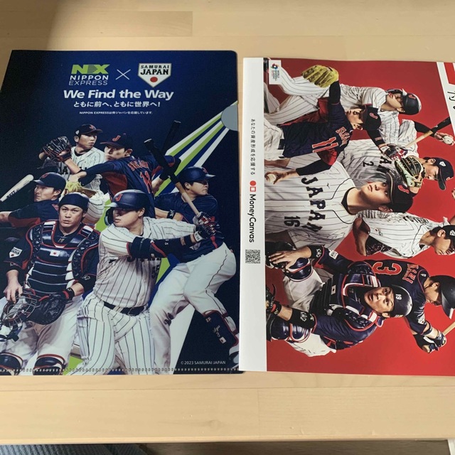 WBC クリアファイル　カレンダー スポーツ/アウトドアの野球(記念品/関連グッズ)の商品写真