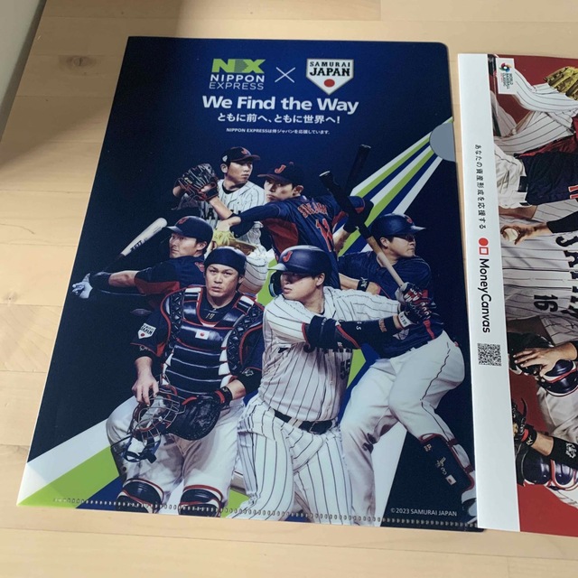 WBC クリアファイル　カレンダー スポーツ/アウトドアの野球(記念品/関連グッズ)の商品写真