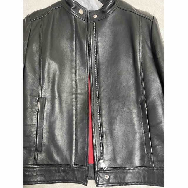グッチ】シングル ライダース ジャケット ジップアップ GUCCI 【12月