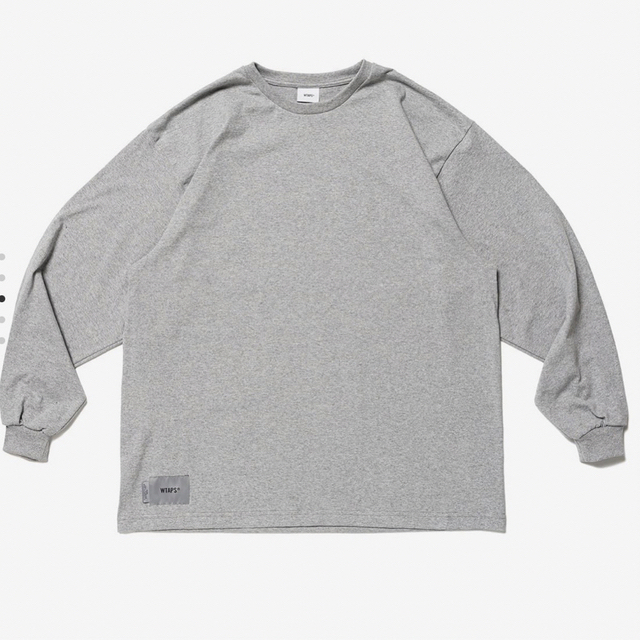 W)taps(ダブルタップス)のWTAPS PEAK OUT / LS / COTTON  ASH GRAY   メンズのトップス(Tシャツ/カットソー(七分/長袖))の商品写真