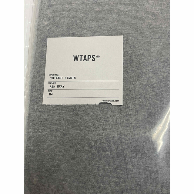 W)taps(ダブルタップス)のWTAPS PEAK OUT / LS / COTTON  ASH GRAY   メンズのトップス(Tシャツ/カットソー(七分/長袖))の商品写真