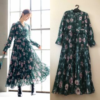 ジルスチュアート(JILLSTUART)の【JILLSTUART】花柄ワンピース(ロングワンピース/マキシワンピース)