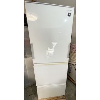C5538★2021年製美品★シャープ冷蔵庫　右、左開き　一人暮らし　洗濯機