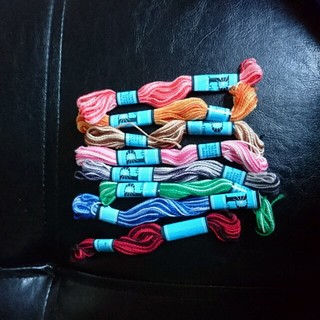 刺繍糸(生地/糸)