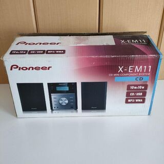 パイオニア(Pioneer)のPIONEER パイオニア CD MINI COMPO  X-EM11 2(ポータブルプレーヤー)