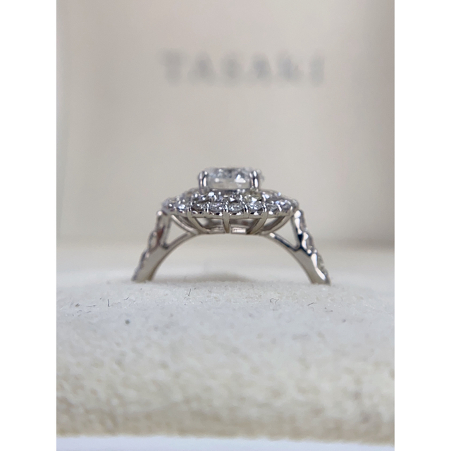 pt950天然ダイヤモンドリング レディースのアクセサリー(リング(指輪))の商品写真