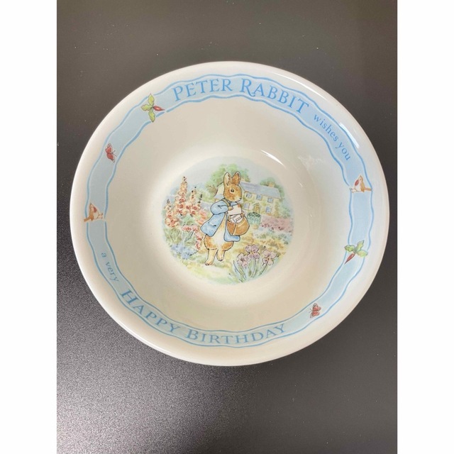 WEDGWOOD(ウェッジウッド)の新品未使用　ウェッジウッド　ピーターラビット　食器3点セット インテリア/住まい/日用品のキッチン/食器(食器)の商品写真