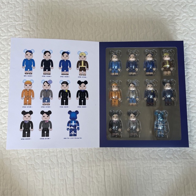 【新品】BE@RBRICK ANA創立70周年記念歴代制服コレクションベアブリック