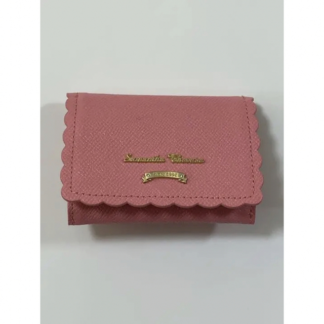 Samantha Thavasa(サマンサタバサ)のサマンサタバサ　折り財布　ピンク レディースのファッション小物(財布)の商品写真