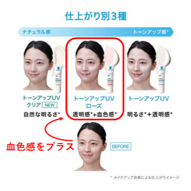 LA ROCHE-POSAY(ラロッシュポゼ)の【残りわずか】ラロッシュポゼ プロテクショントーンアップ ローズ 30mL 1本 コスメ/美容のベースメイク/化粧品(化粧下地)の商品写真