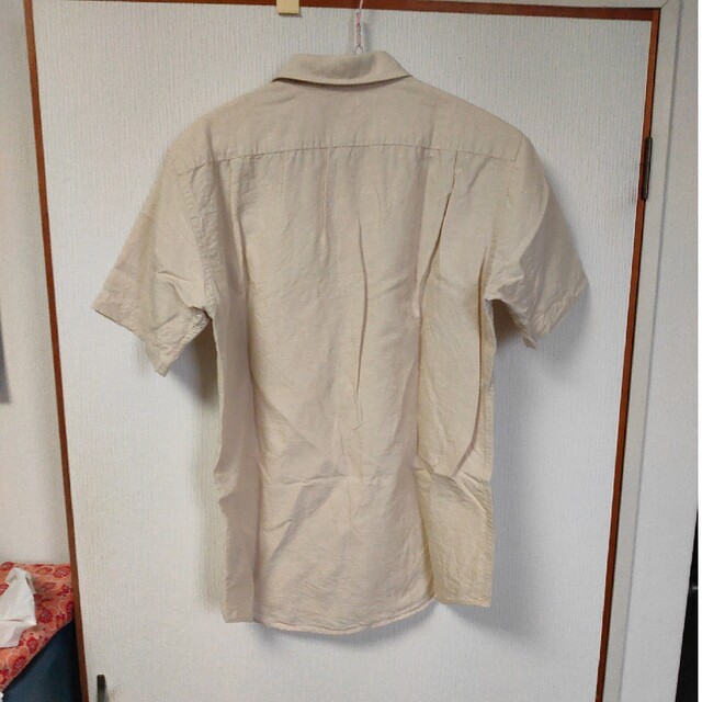 UNIQLO(ユニクロ)のユニクロ リネンコットンシャツ Ｍ メンズのトップス(シャツ)の商品写真