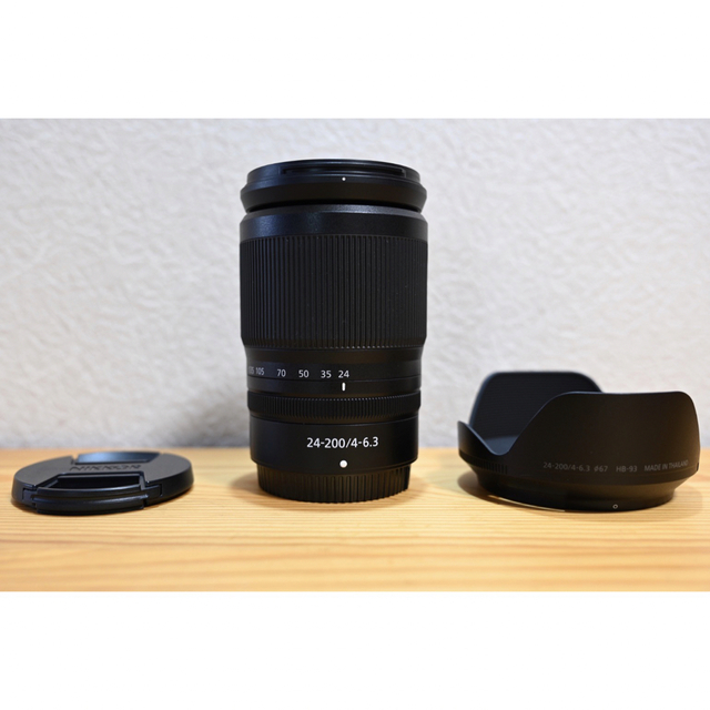 美品 ニコン Nikon Z 24-200mm f4-6.3 VR レンズ - レンズ(ズーム)