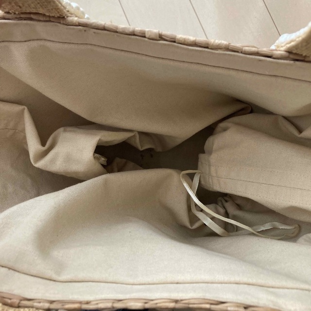 anatelier(アナトリエ)のアナトリエ　パール　カゴバック レディースのバッグ(かごバッグ/ストローバッグ)の商品写真