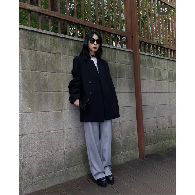 PUFF SLEEVE WOOL JACKET