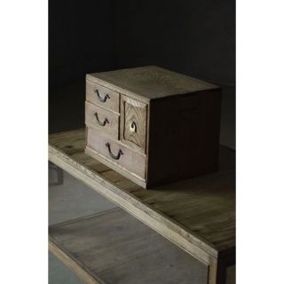 pejite 益子購入 アンティーク引出し4杯 古道具 古家具